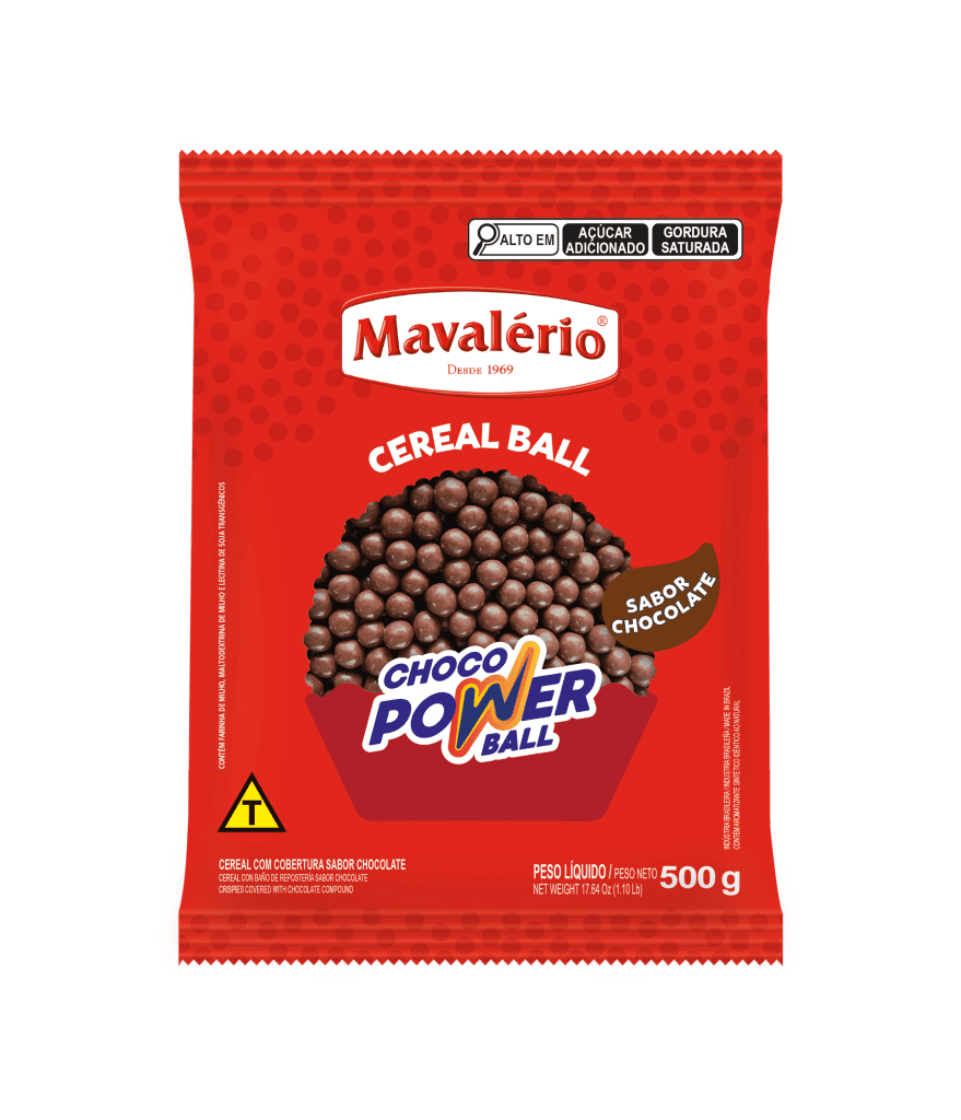 Cereal Ball 500g Ao Leite Mavalério