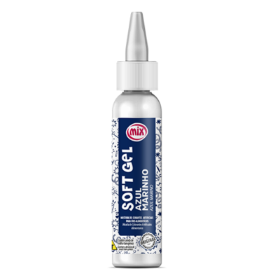 Corante Soft Gel MIX 25g - AZUL MARINHO