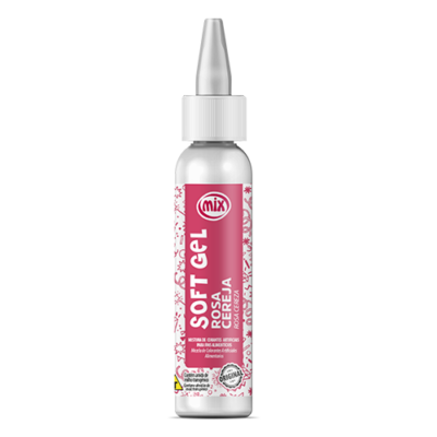 Corante Soft Gel MIX 25g - ROSA CEREJA