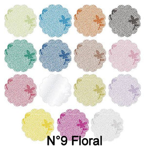 Tapetinho P/ Doce Floral nº9 Dafesta C/100 und
