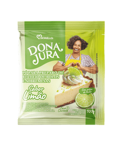Pó De Sobremesa Limão 100g - Dona Jura