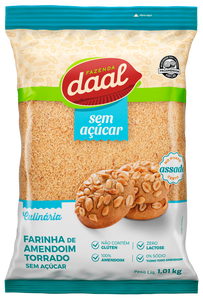 Farinha de Amendoim Torrado sem Açúcar 1,01kg - Daal