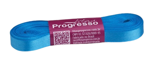 Fita de cetim 10m x 10mm Progresso - Azul Médio