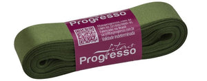 Fita de cetim 10m x 22mm Progresso - Verde Militar