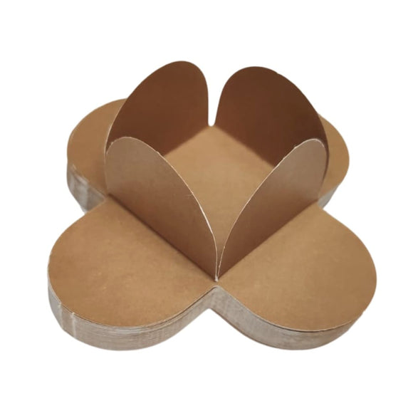 Forminha Luxo P Tema Festas C/ 50 Unid - MARROM