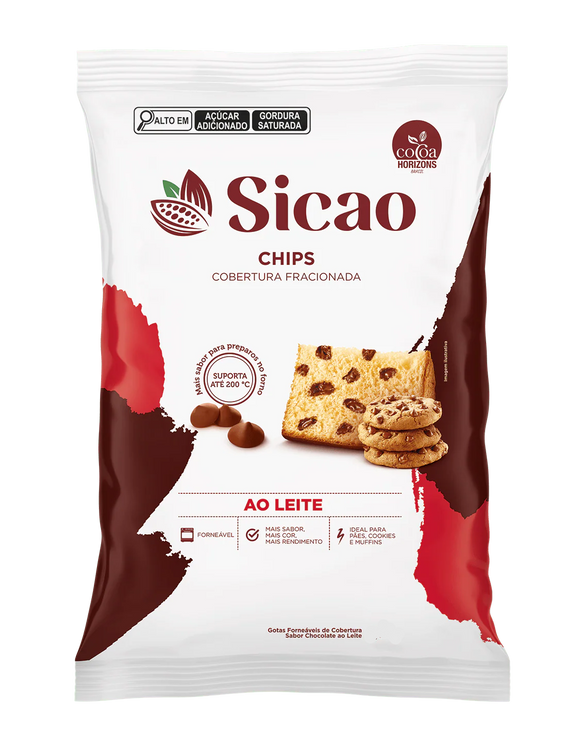 Chipshow Forneável Ao leite 2kg - Sicao