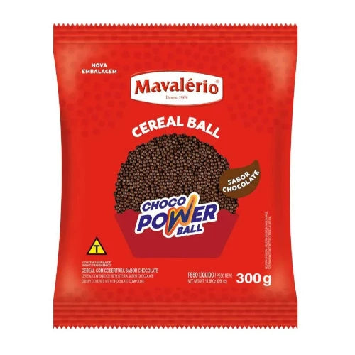 Cereal Micro Ball 300g Chocolate ao leite - Mavalério