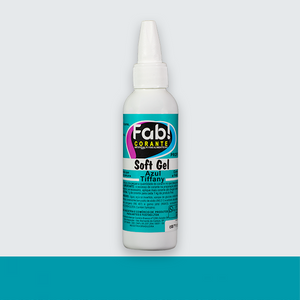 Corante Soft Gel Fab 25g - AZUL TIFFANY
