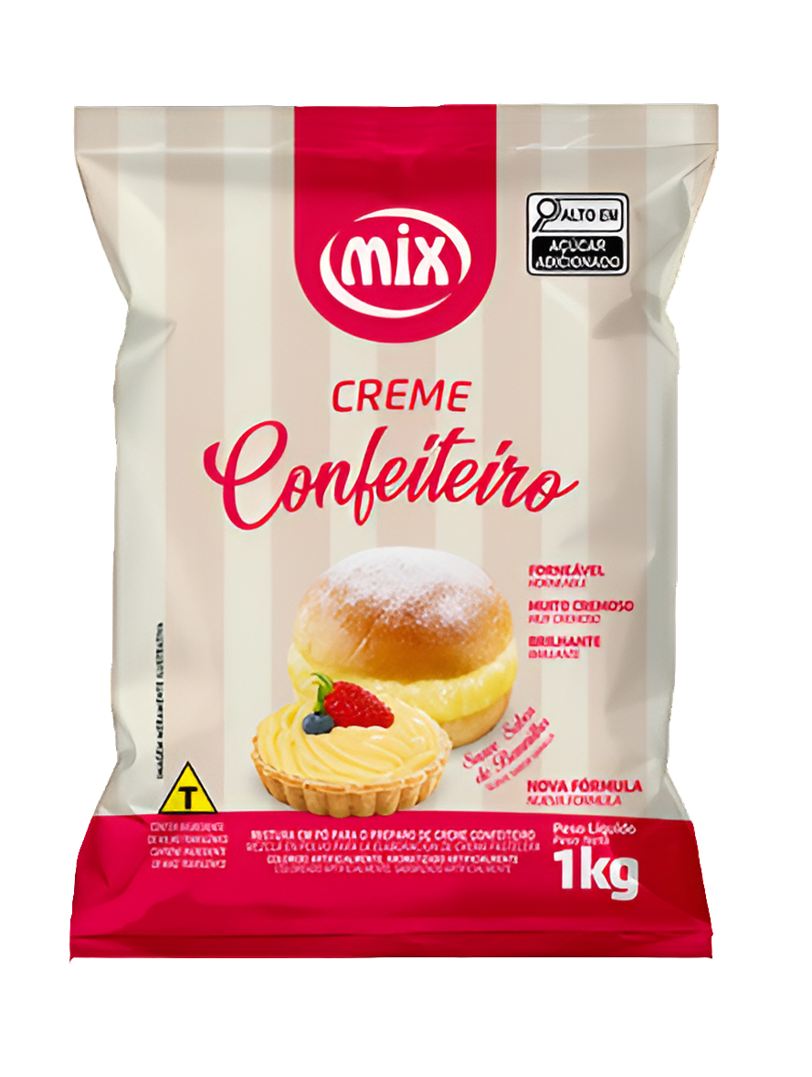 Creme de confeiteiro Mix 1Kg