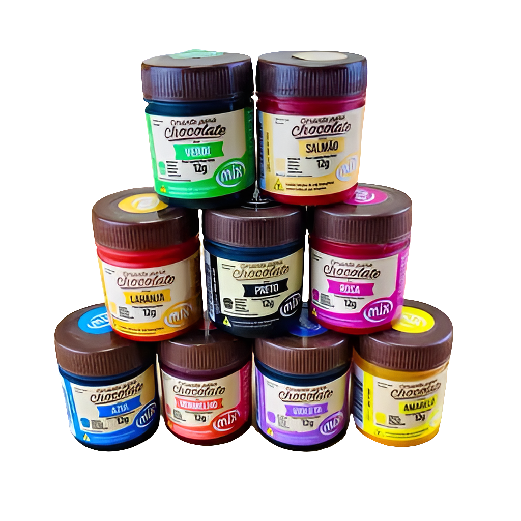 Corante P/ Chocolate em gel 12g Mix
