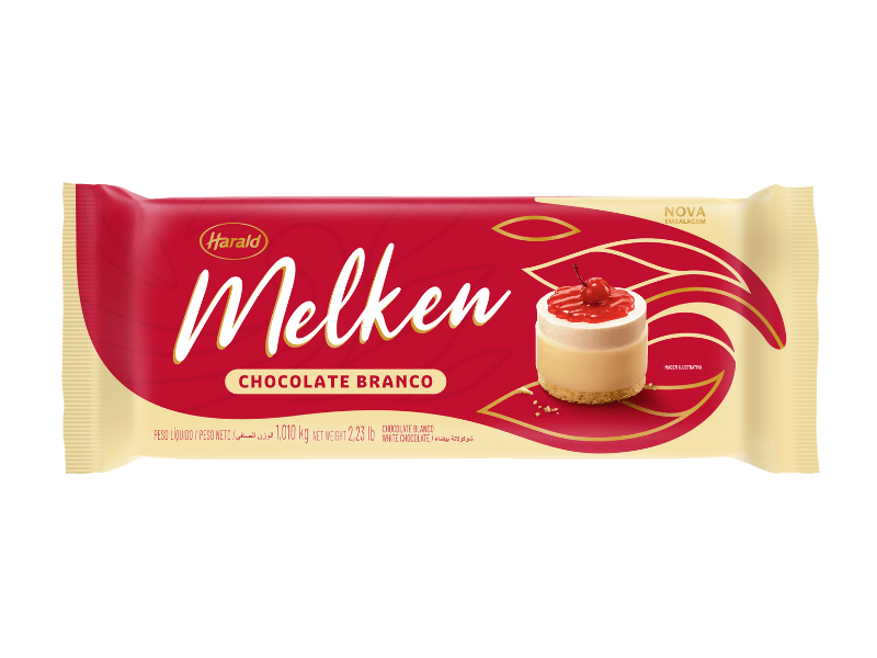 Chocolate Melken Barra Branco 1,01Kg - HARALD