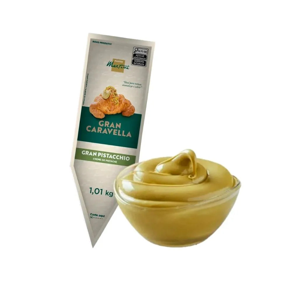 Recheio Caravella Pistacchio 1,01kg -  Master Martini