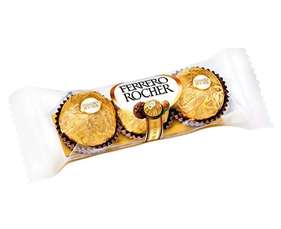 Bombom Ferrero Rocher c/3 unid. - Ferrero