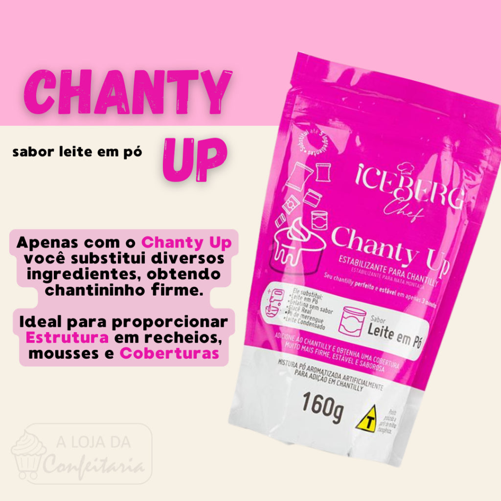 CHANTY UP ESTABILIZANTE PARA CHANTILLY 160g - ICEBERG
