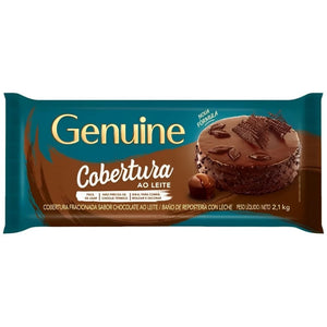 Cobertura Fracionada Genuine 2.1Kg Ao Leite Cargill