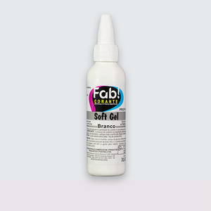Corante Soft Gel Fab 25g - BRANCO
