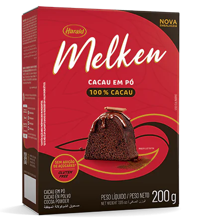 Cacau Em Pó 100% Cacau 200g - Harald