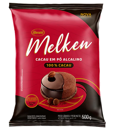 Cacau Em Pó 100% Cacau 500g - HARALD
