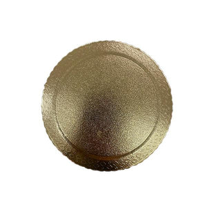 Cakeboard Redondo Dourado 26cm - UltraFest