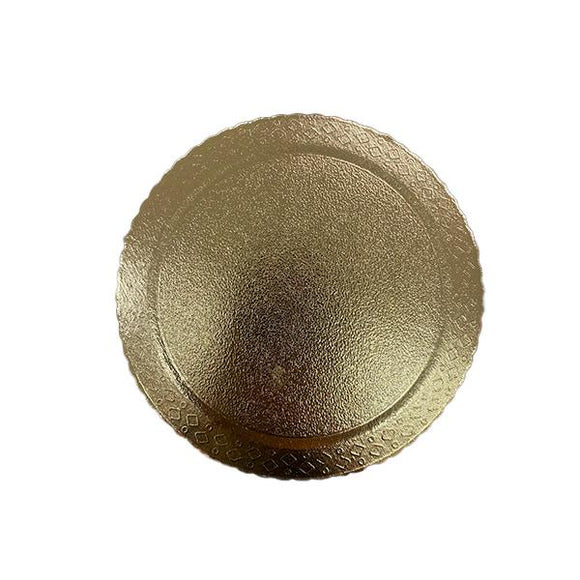 Cakeboard Redondo Dourado 21cm - UltraFest