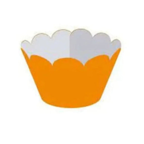 Saia para mini cupcake C/12 NC TOYS - Laranja