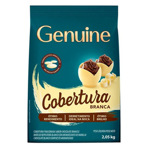 Cobertura moedas fracionada genuine branco 2,05 kg