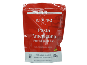 Pasta Americana 800g Tradicional Branca - Iceberg