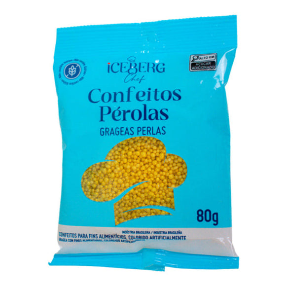 Confeito Dourado 80g - Iceberg
