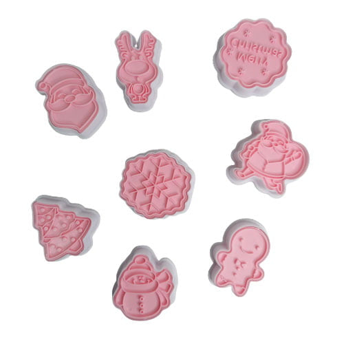 Conjunto de Cortadores em Formato de figuras Natalimnas