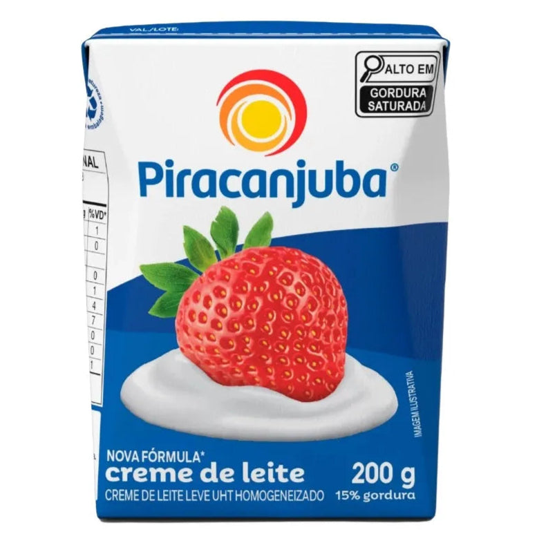 creme de leite 200g - Piracanjuba