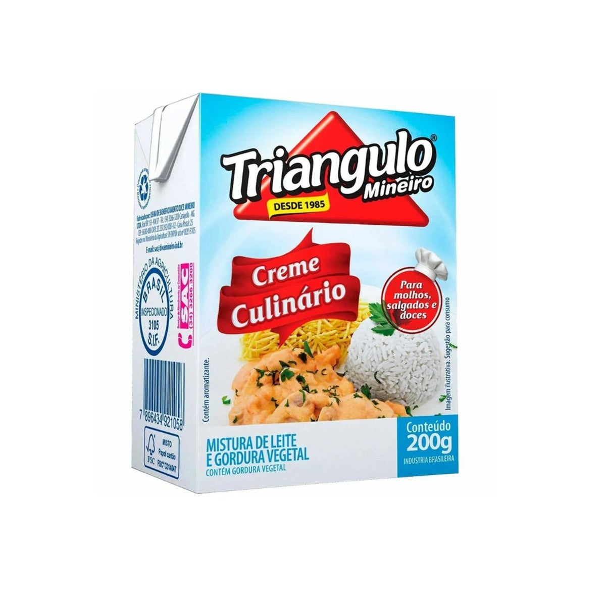 Creme Culinário 200g - Triângulo Mineiro