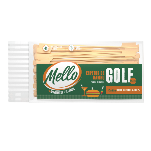 Espeto De Bambú Golf  C/50