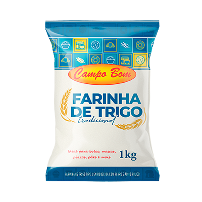 Farinha De Trigo Campo Bom 1kg