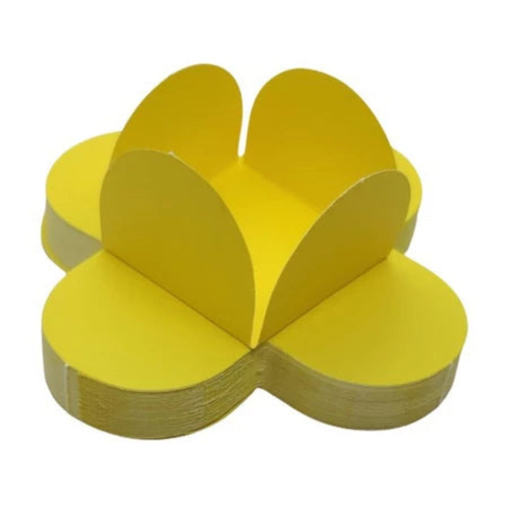 Forminha 4 Pétalas Média Nctoys C/50 (média) - AMARELO