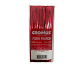 Fecho Prático Vermelho C/100 - Cromus
