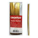 Fecho Prático Dourado C/100 - Cromus