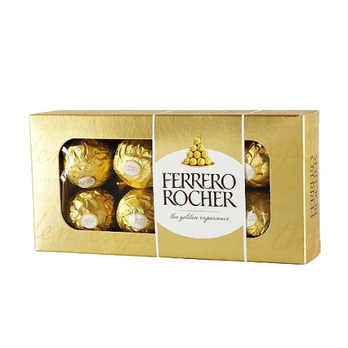 Bombom Ferrero Rocher C/8 Unid