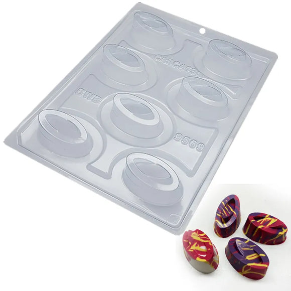 Forma De Silicone Bombom Detalhado 2 (Cód:9569) - BWB