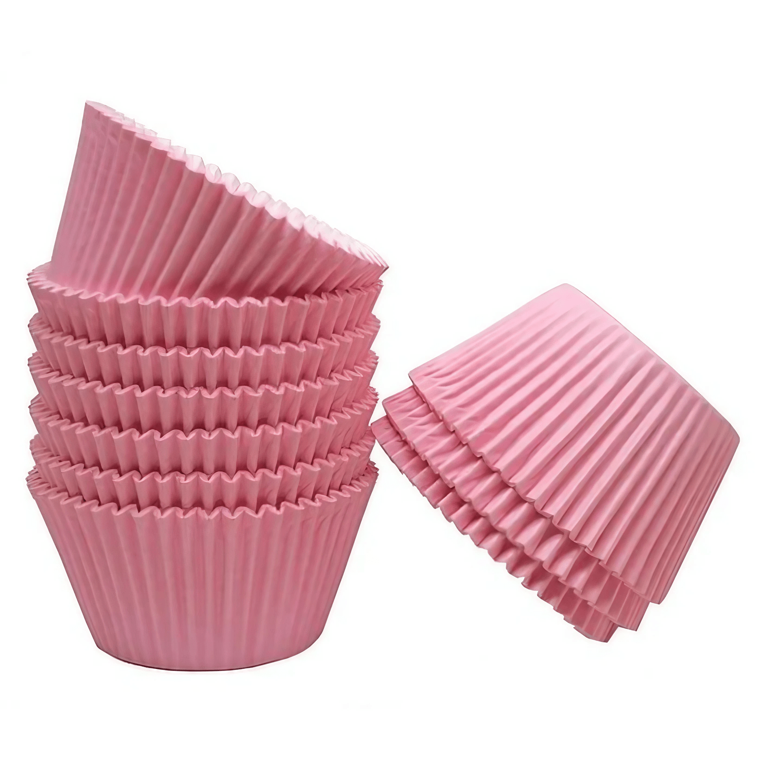 Forminha Mini Cupcake Rosa BB C/ 54 - Ultrafest