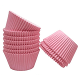 Forminha Mini Cupcake Rosa BB C/ 54 - Ultrafest