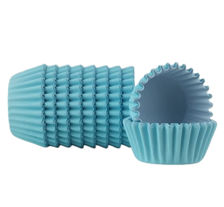 Forminha de Papel P/ Doces Dafesta Nº4 - Azul Claro