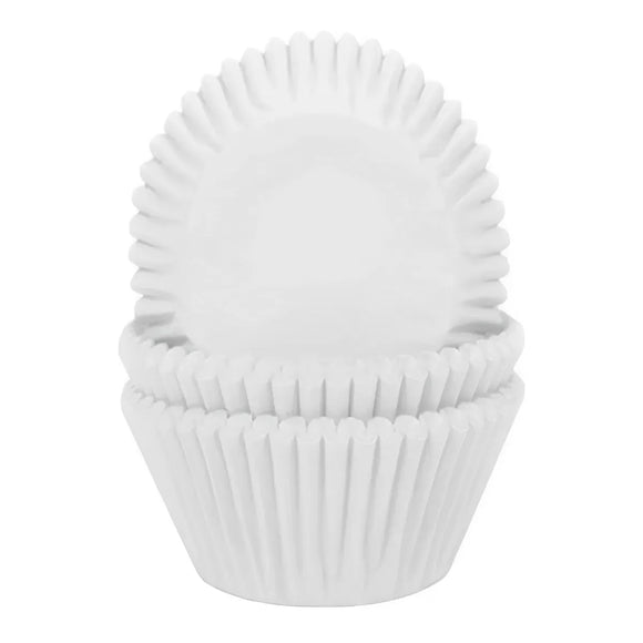 Forminha Mini Cupcake Branco C/ 45 - Ultrafest