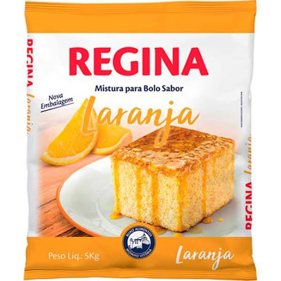 Massa para Bolo Regina Laranja