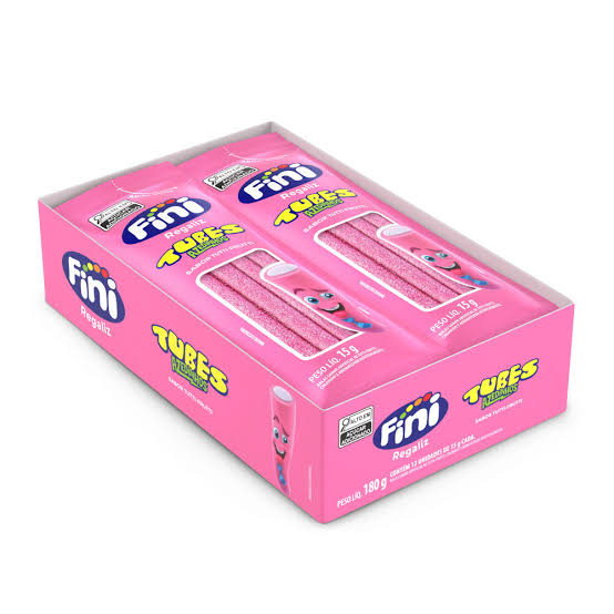 Caixinha Fini Tubes  Tutti Frutti Azedinhos 15g C/12
