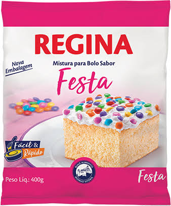 Massa para Bolo Regina Festa