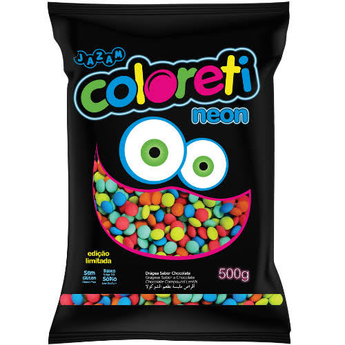 Coloreti 500g Colorido Neon