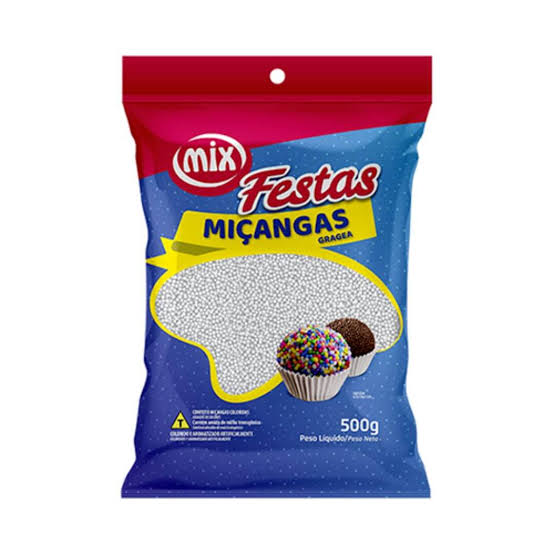 Confeito Miçanga Mix 500g