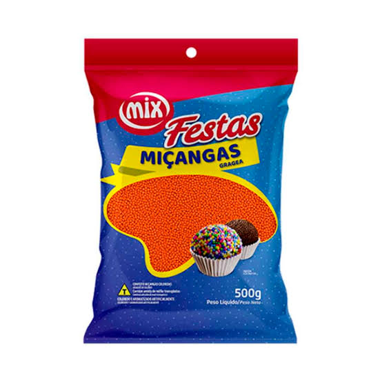 Confeito Miçanga Mix 500g