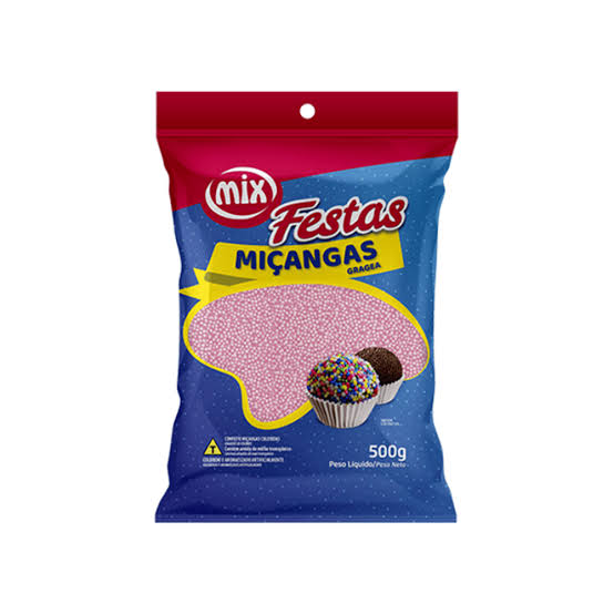 Confeito Miçanga Mix 500g