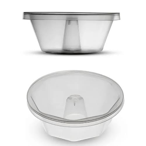 Mini Forma P/ Pudim C/ Tampa C/ 20 Unidades Plastilânia 80ml